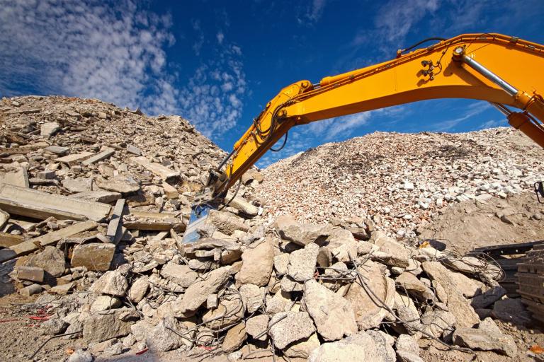 Beton Bauschutt